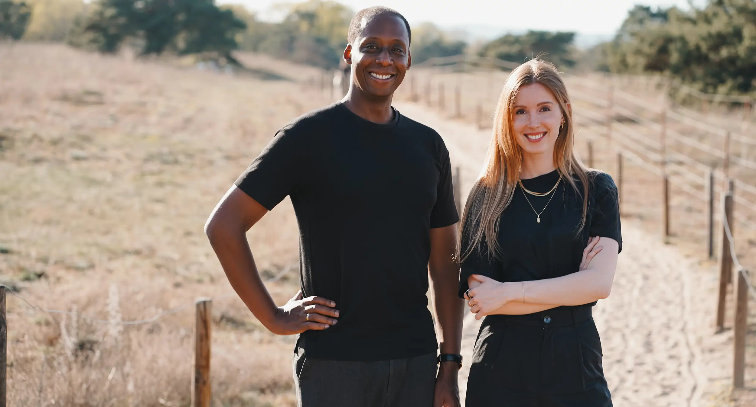 Dr. David Kiramira und Dr. Lisa Wöllstein
