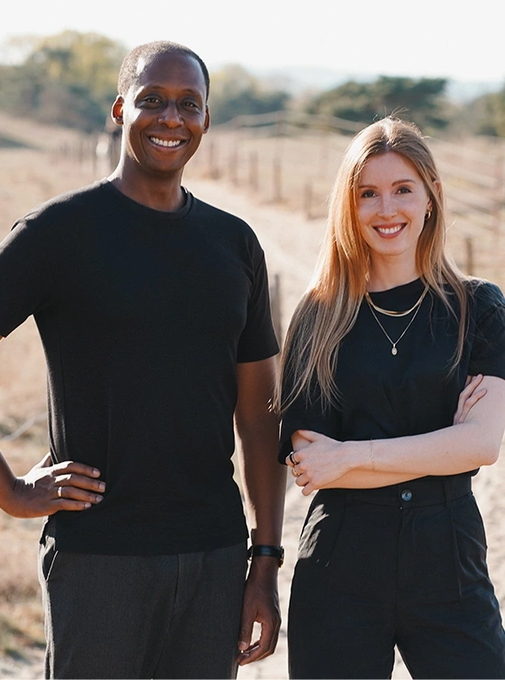 Dr. David Kiramira und Dr. Lisa Wöllstein